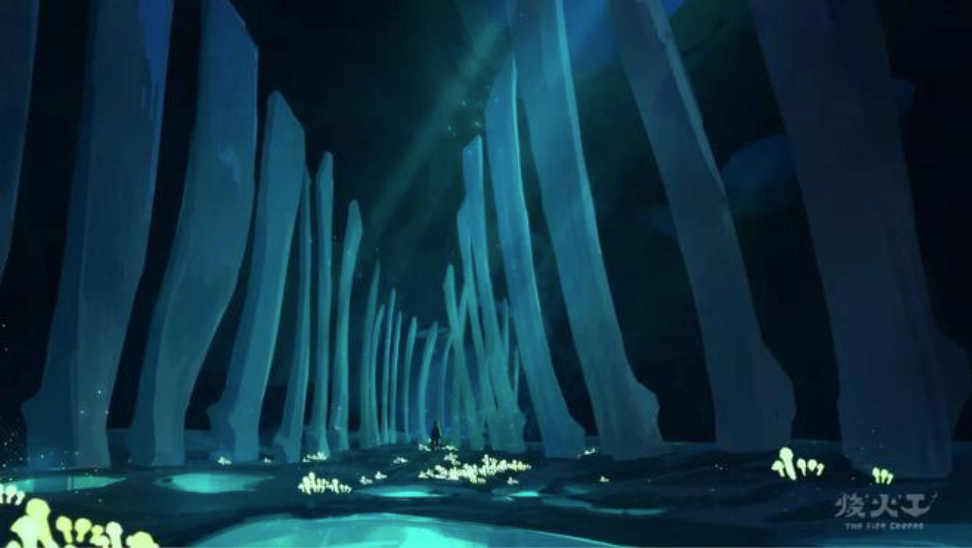 The Fire Keeper VR exhibition visual