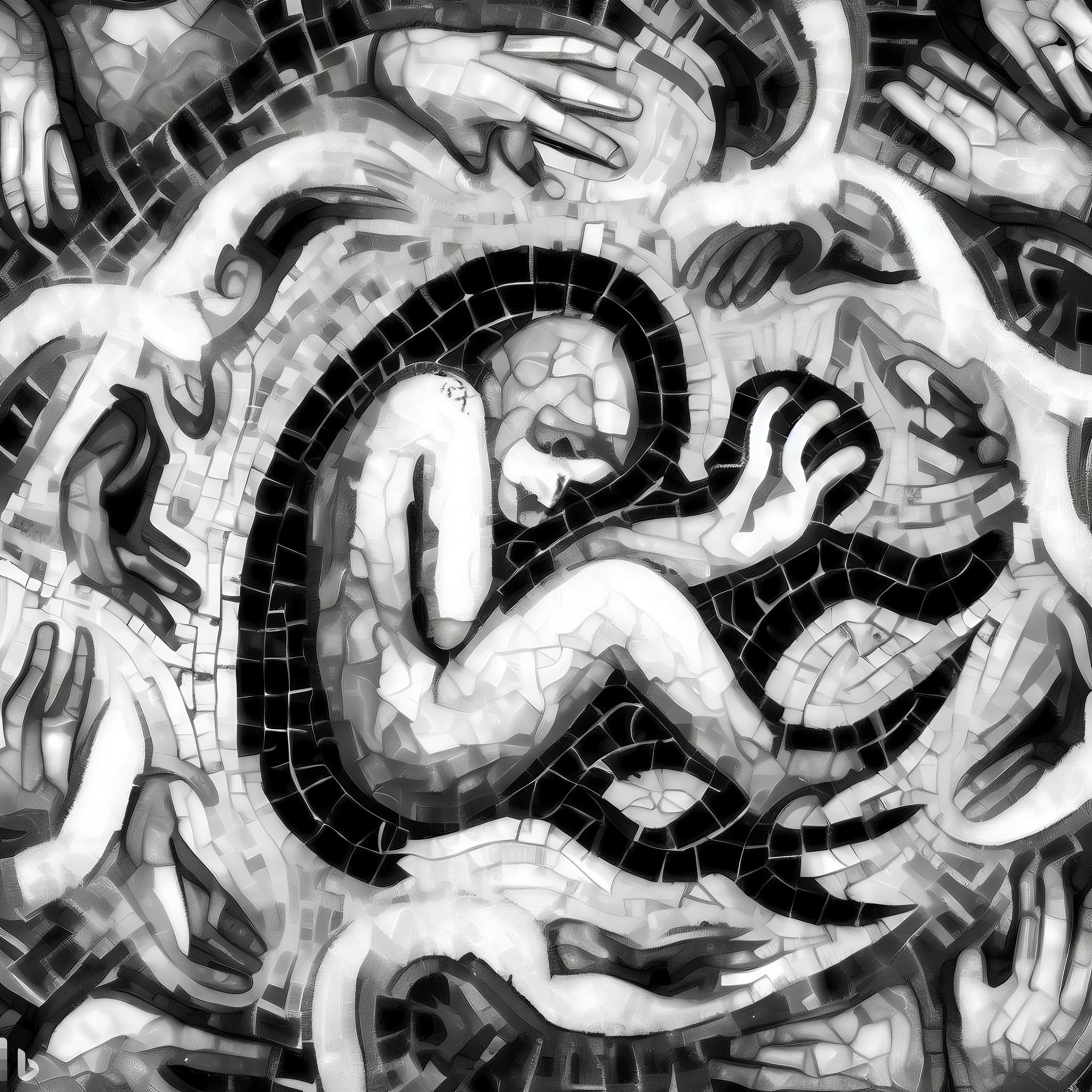 Mosaic cover artwork.